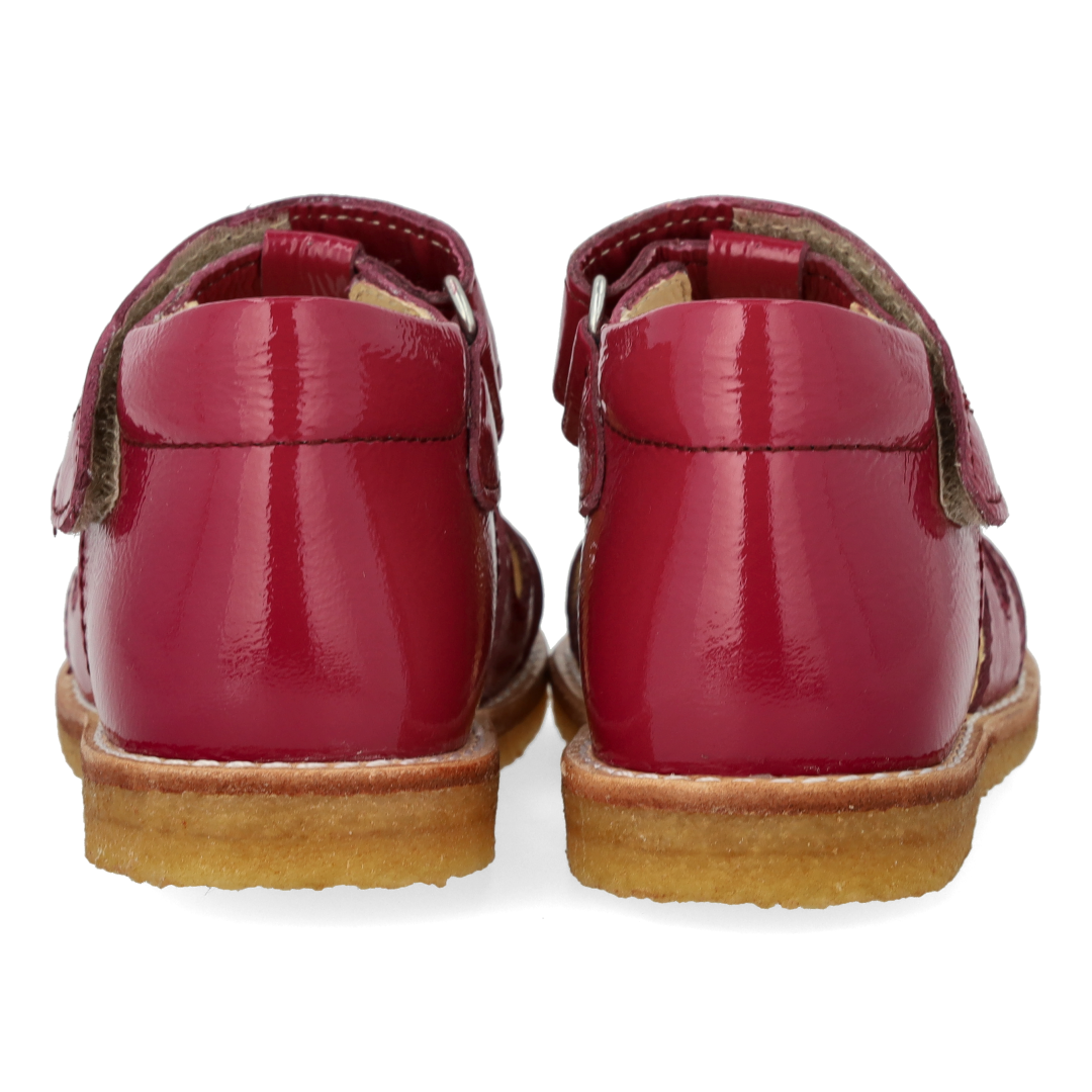 Toddler sandal with bow and velcro closure