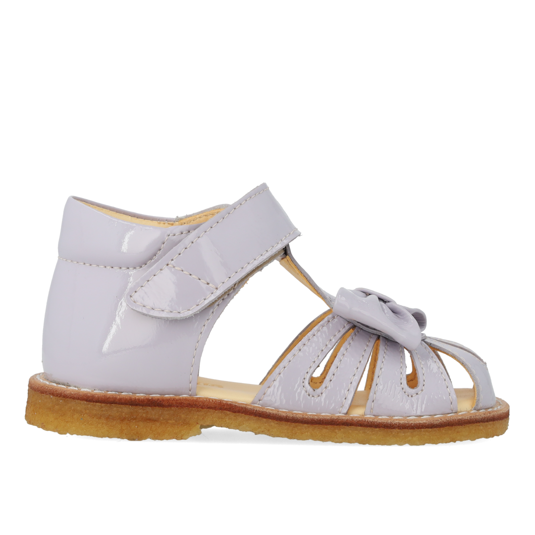 Toddler sandal with bow and Velcro closure