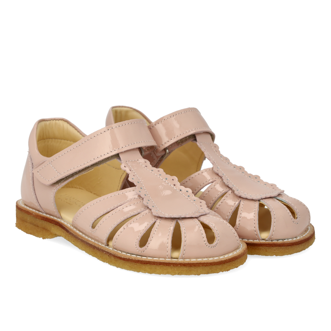 Sandal with teardrop detail