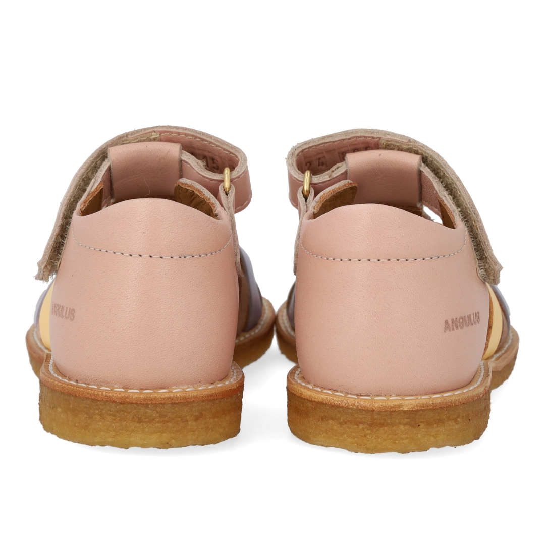 Colourblock braided sandal