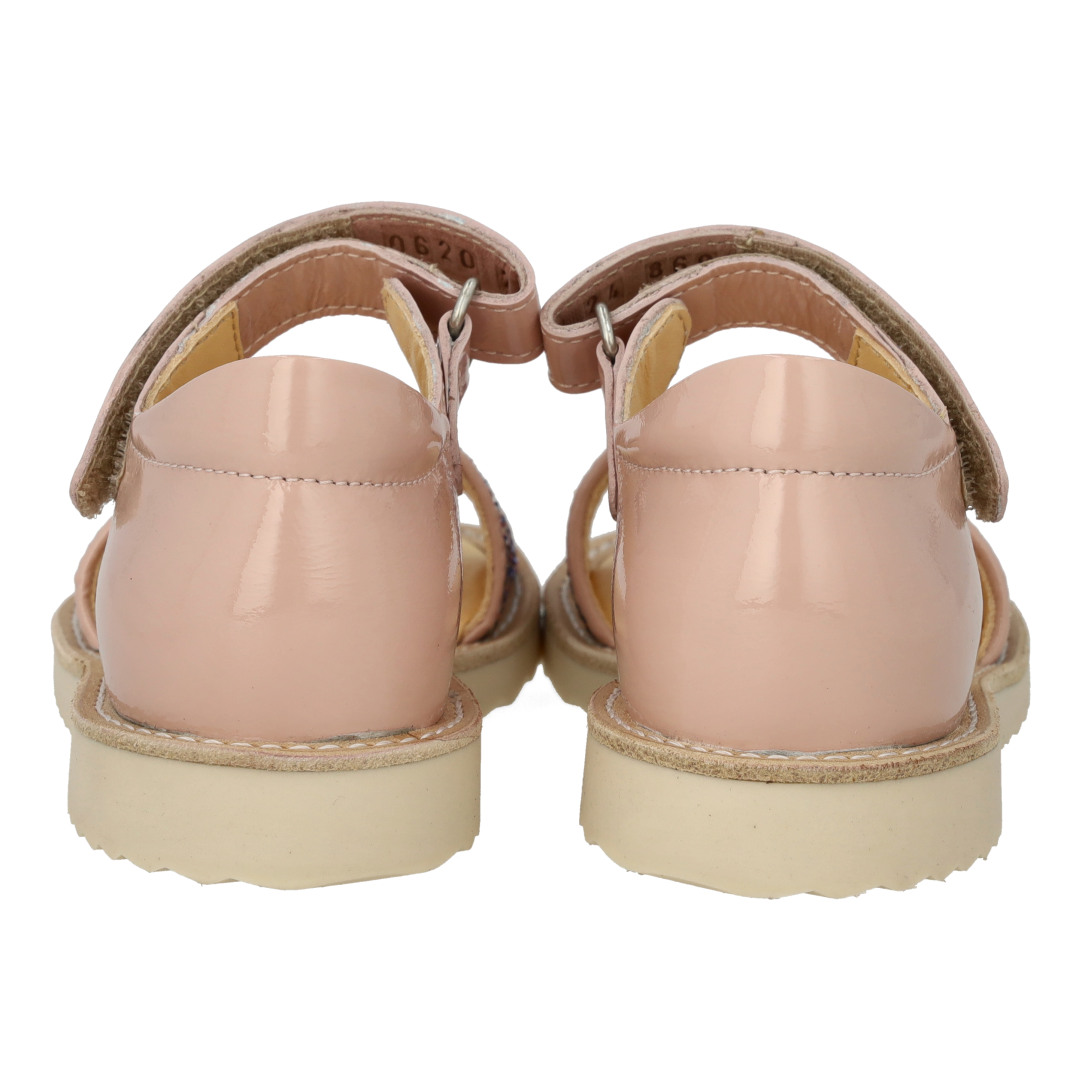 Sandal with sparkling glitter detail