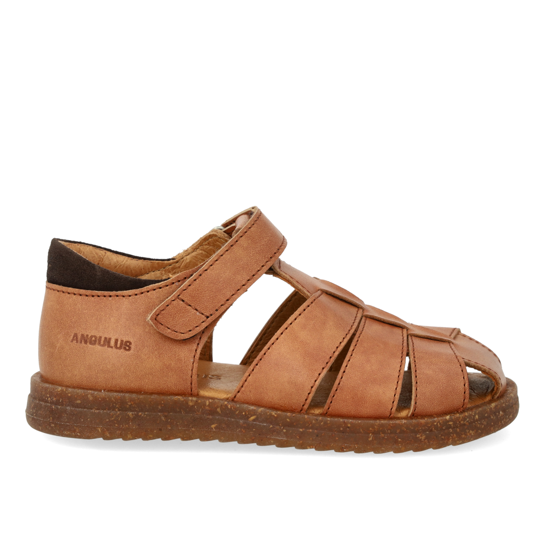 Sandal with adjustable Velcro closure