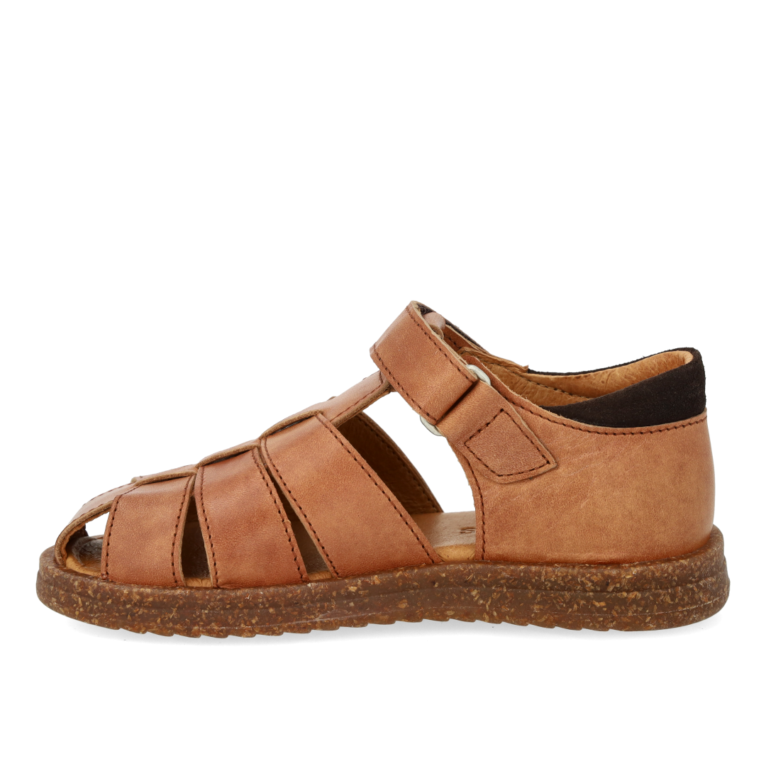 Sandal with adjustable Velcro closure