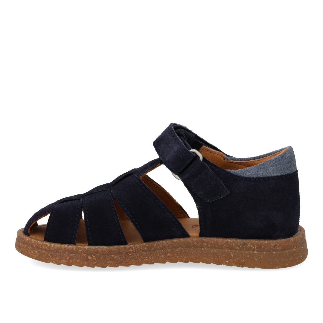 Sandal with adjustable Velcro closure