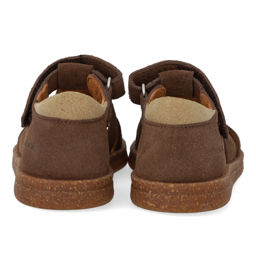 Sandal with adjustable velcro closure