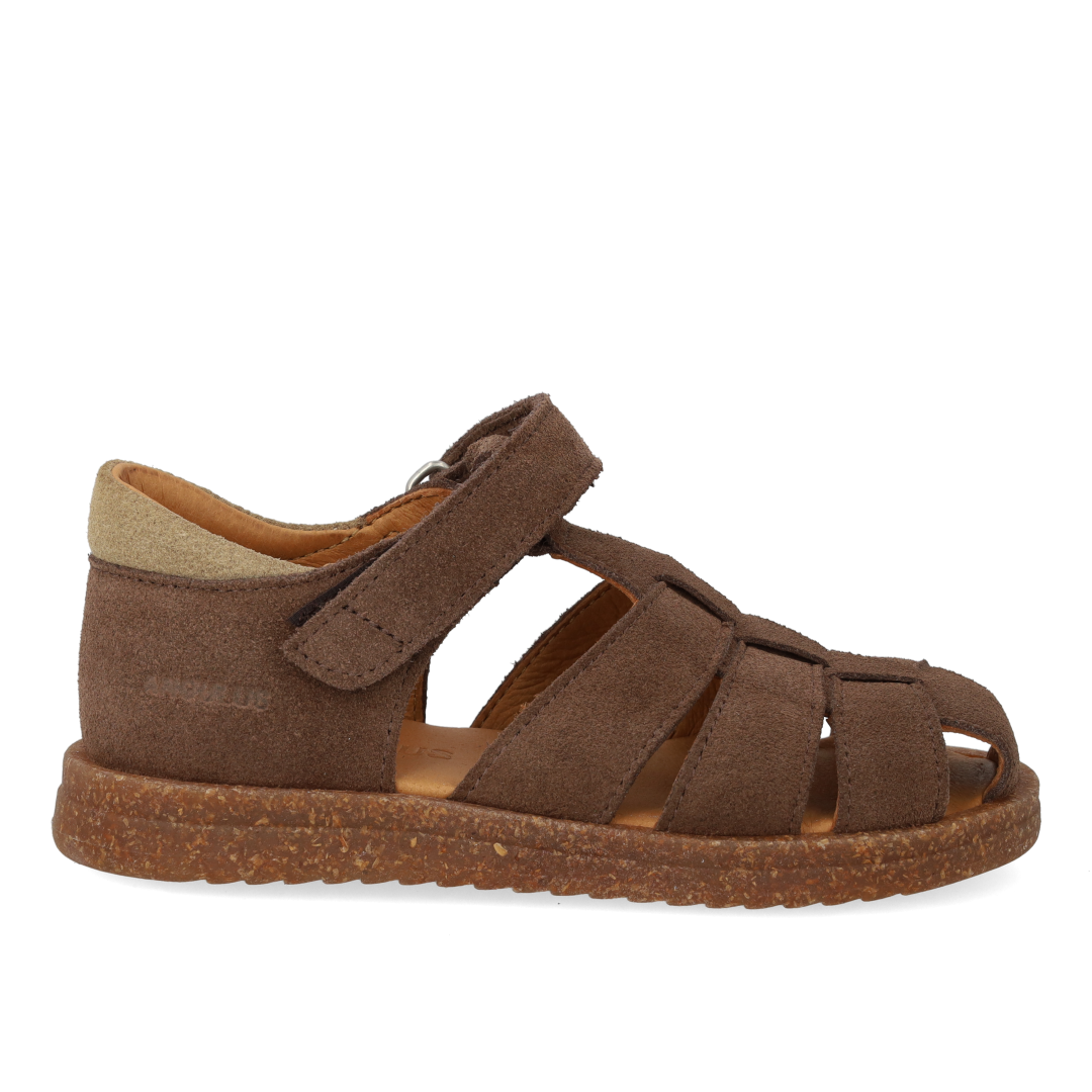 Sandal with adjustable velcro closure