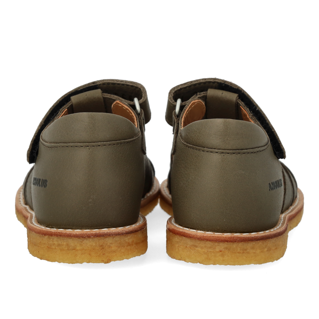 Toddler sandal with bee embroidery