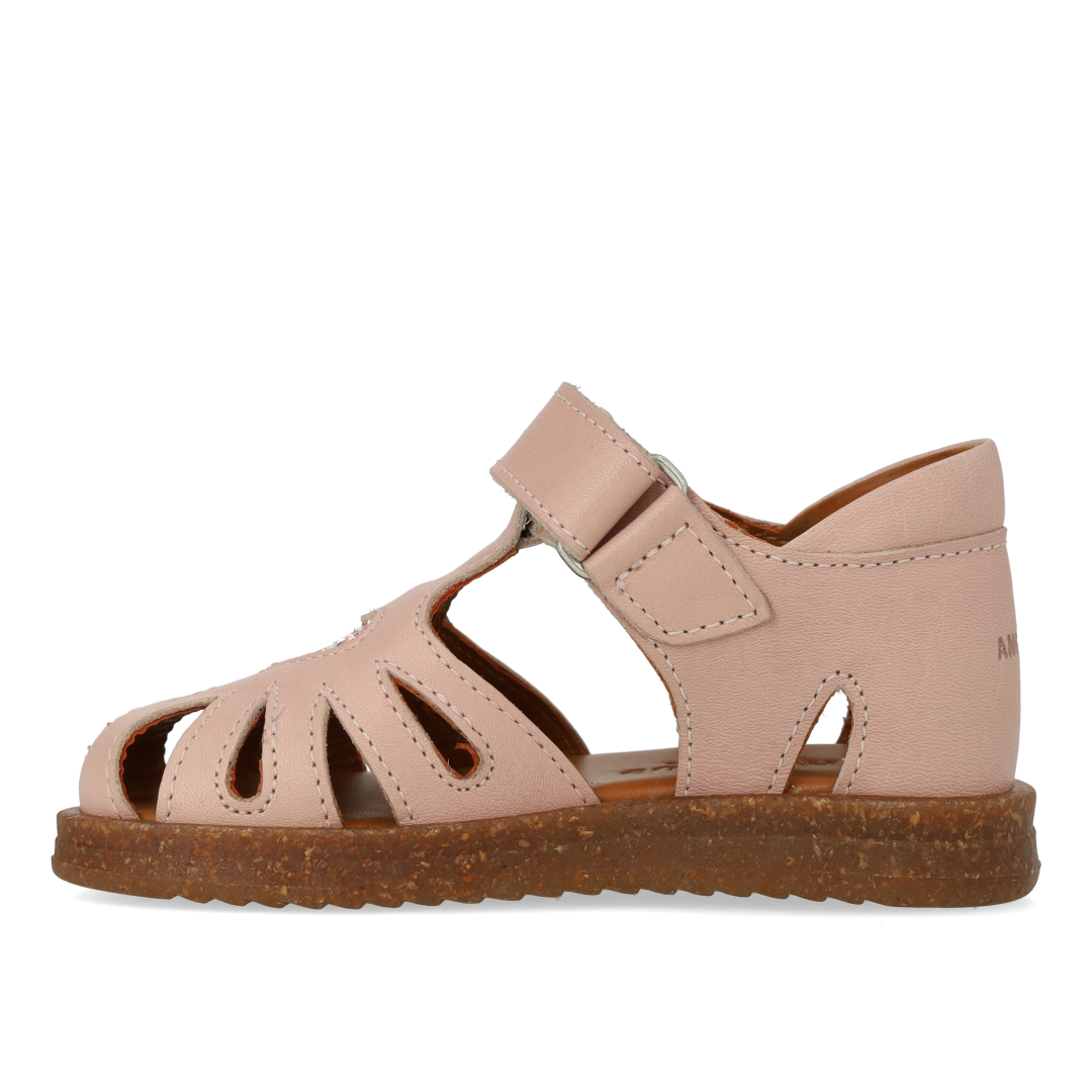 Toddler sandal with sparkling glitter heart