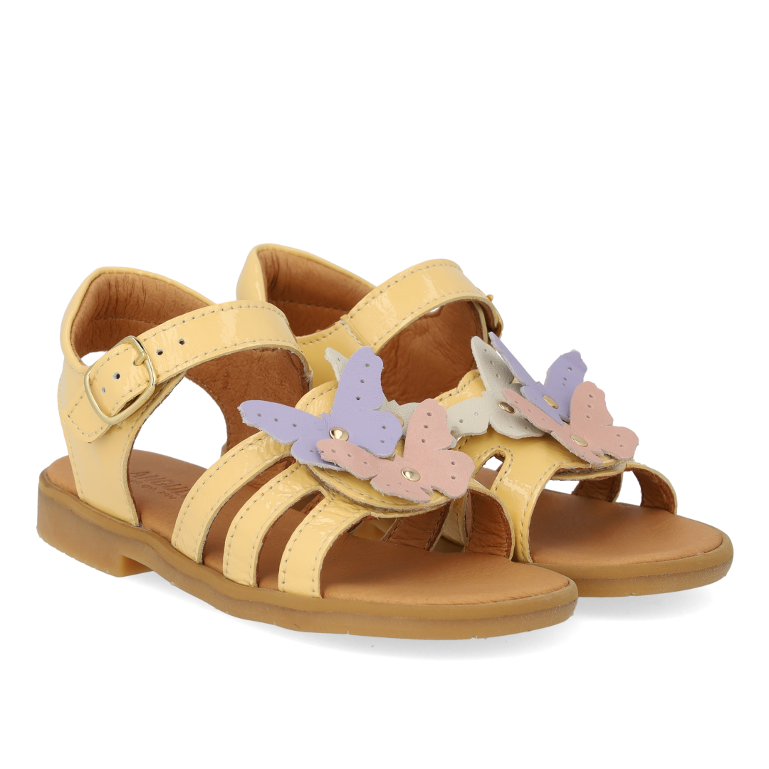 Open-toe sandal with velcro