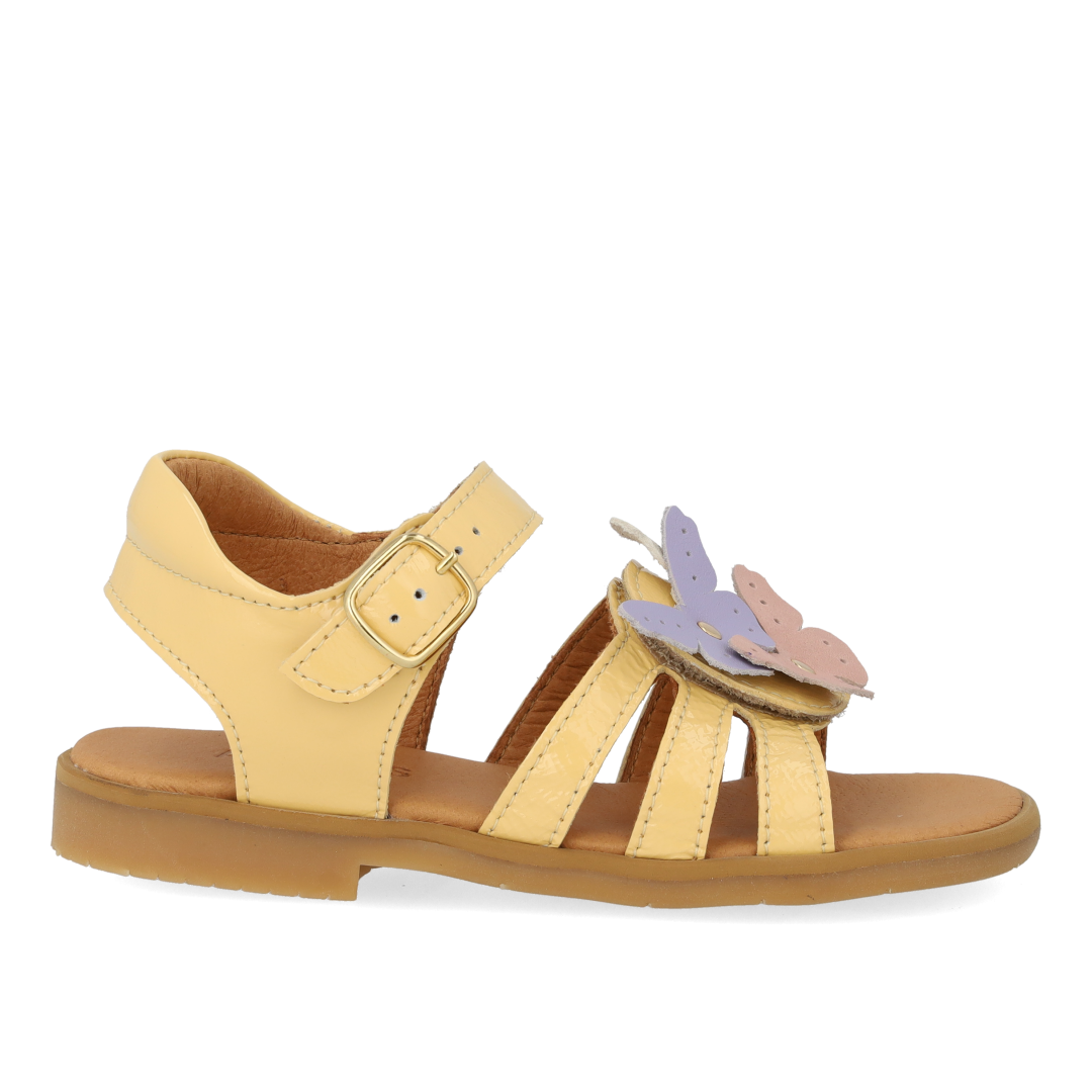 Open-toe sandal with velcro