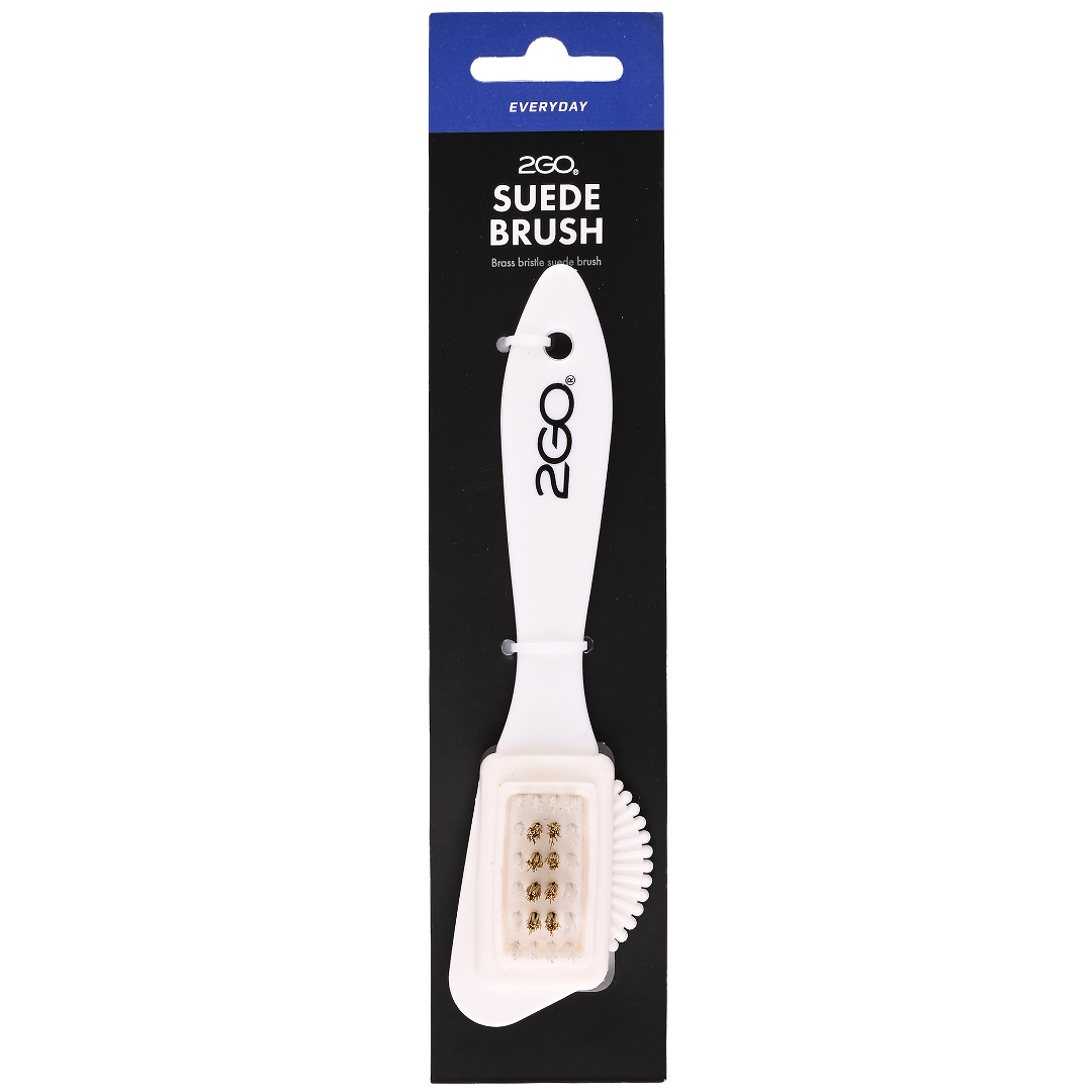 Suede brush
