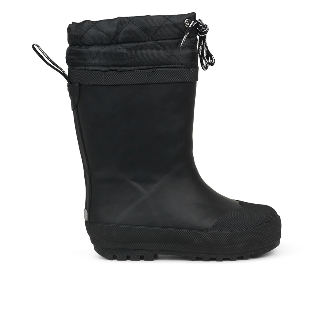 rain boot with wool lining