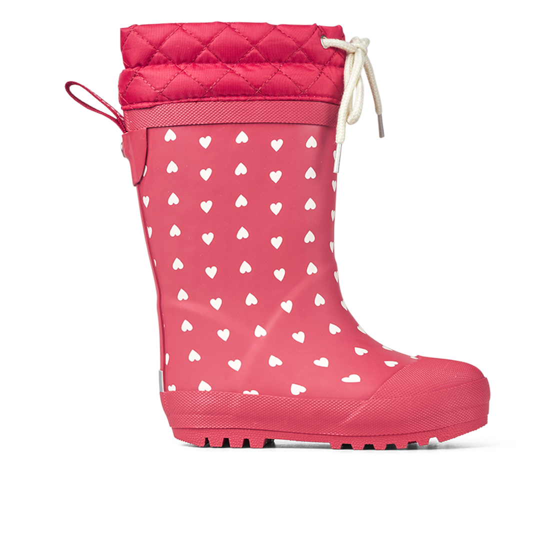rain boot with wool lining