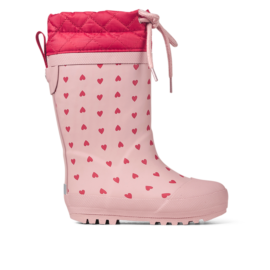 rain boot with wool lining