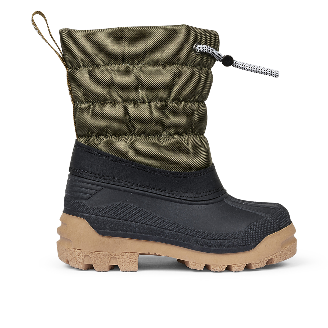 Thermal boot with wool lining