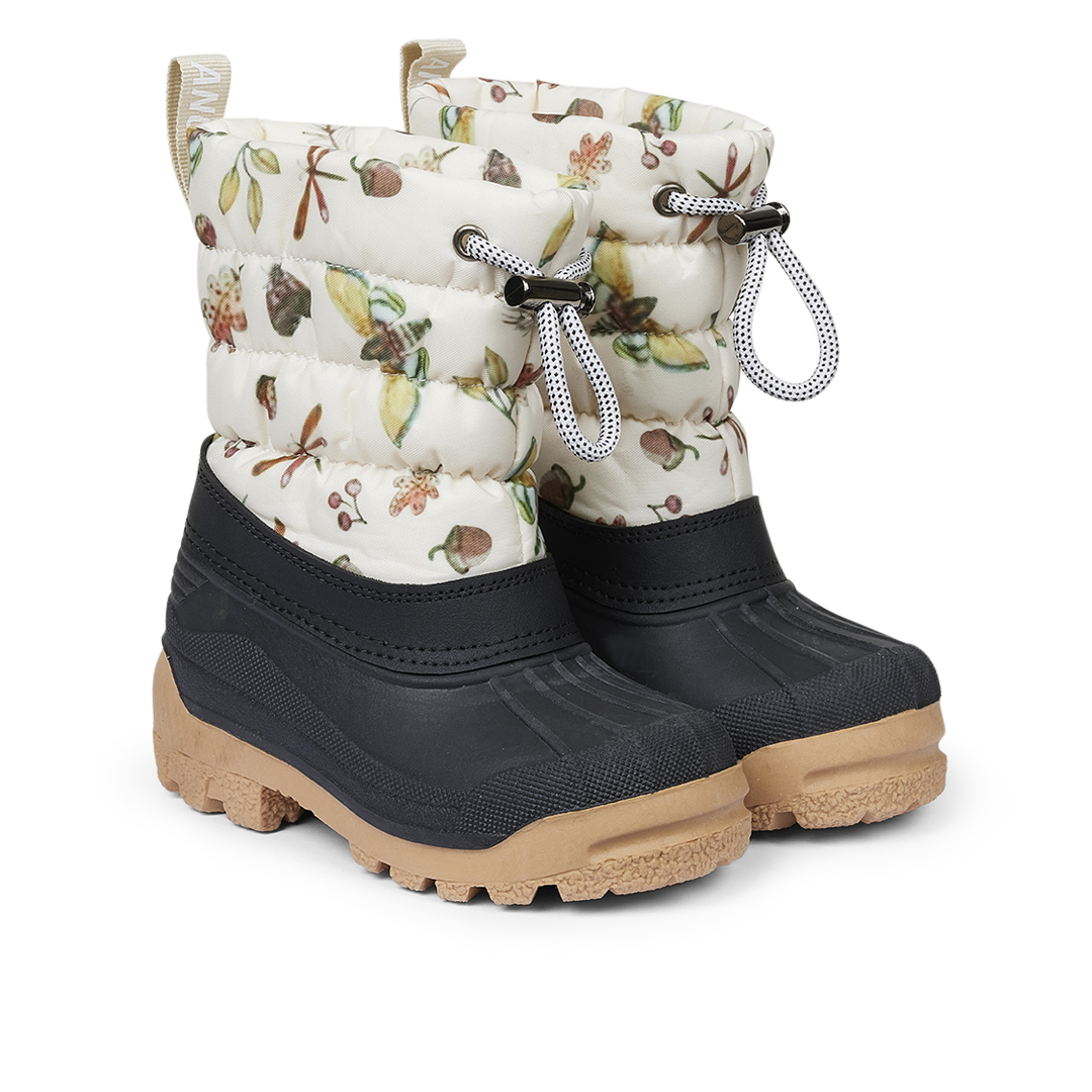 Thermal boot with wool lining