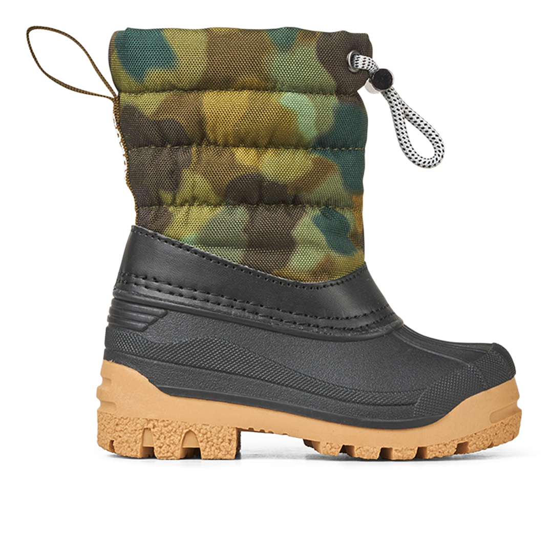 Thermal boot with wool lining