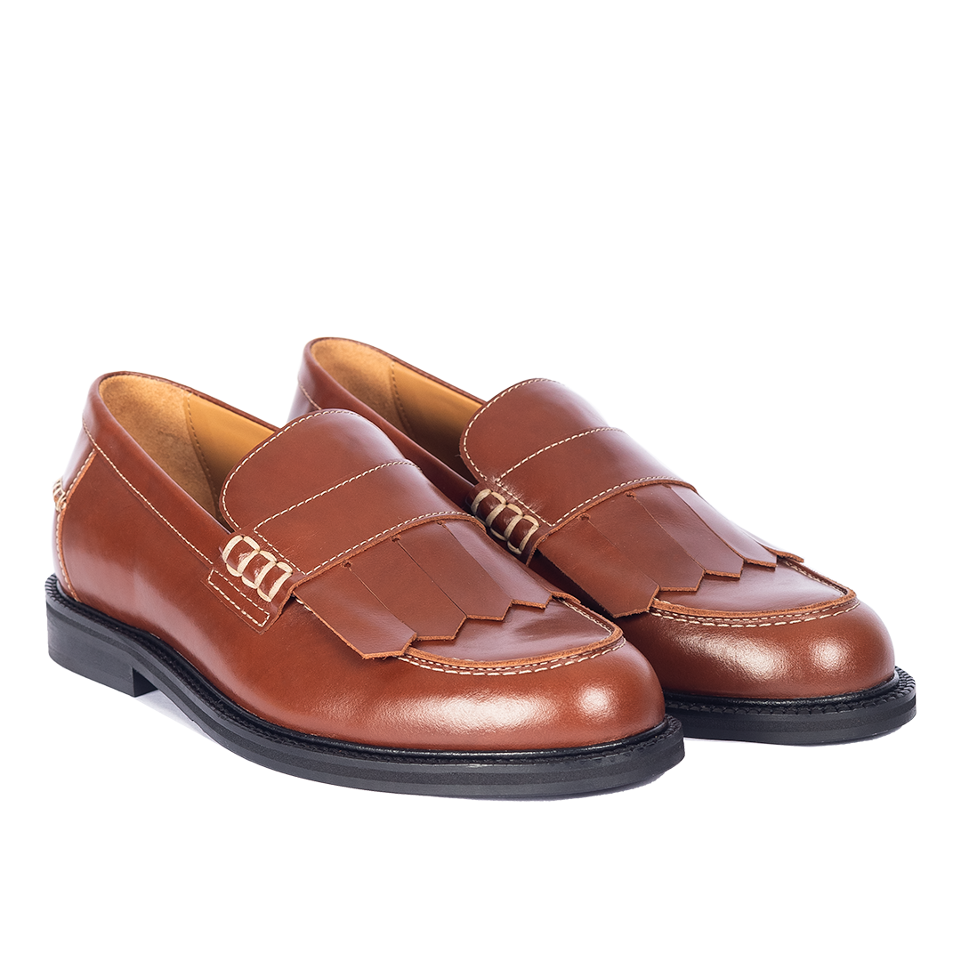 Classic Penny loafer with fringe