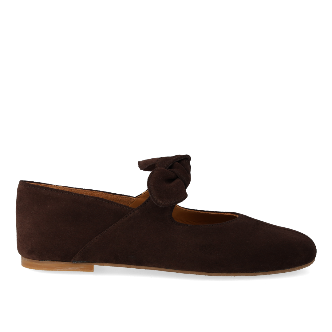 ballerina with elastic decorative bow detail