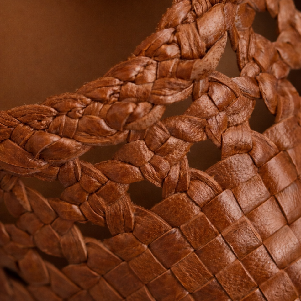Soft hand-braided ballerina with bow detail
