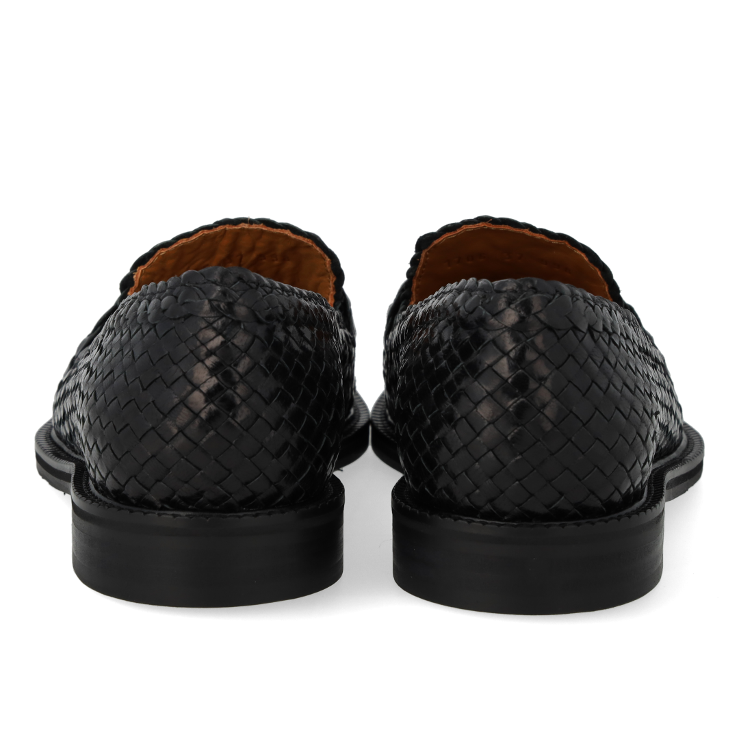 Handwoven penny loafer