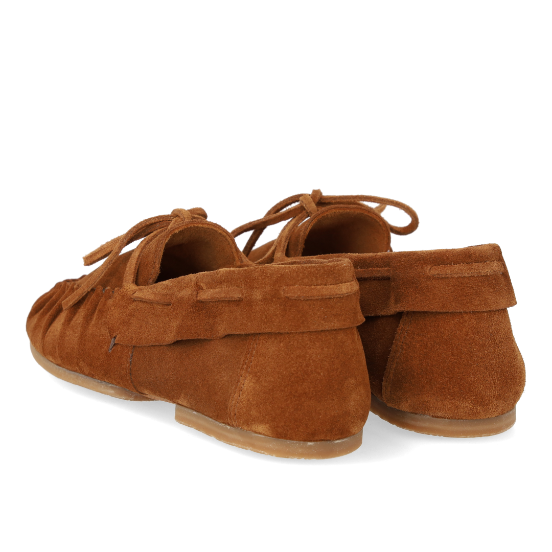 Ultra-soft lace-up moccasin