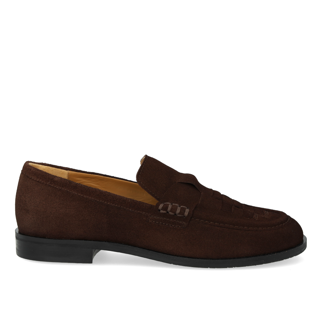 Loafer with braided detail