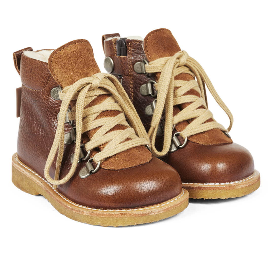 TEX-boot with laces and zipper