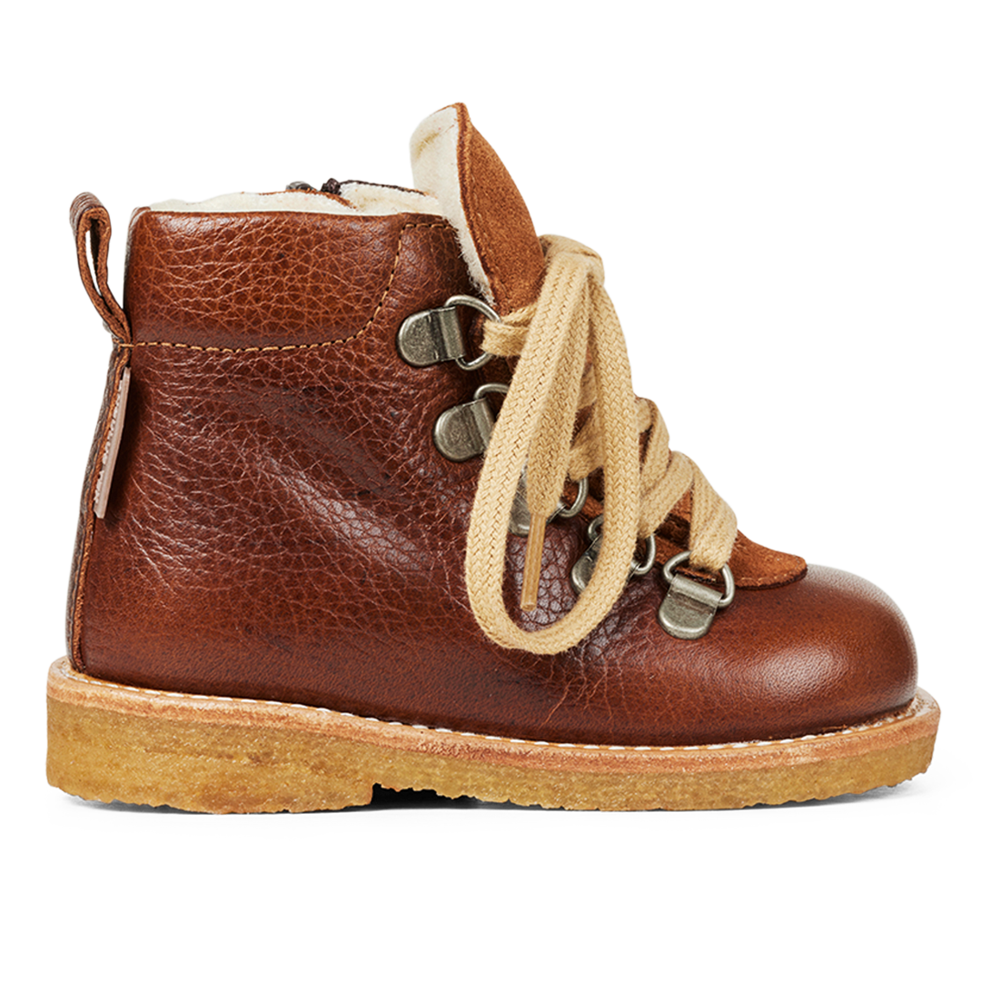 TEX-boot with laces and zipper