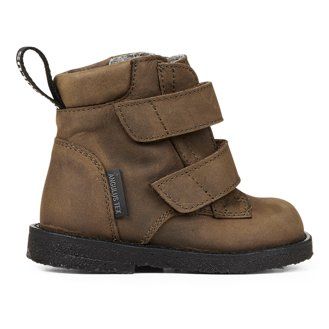 Toddler TEX boot with logo strap and Velcro closure