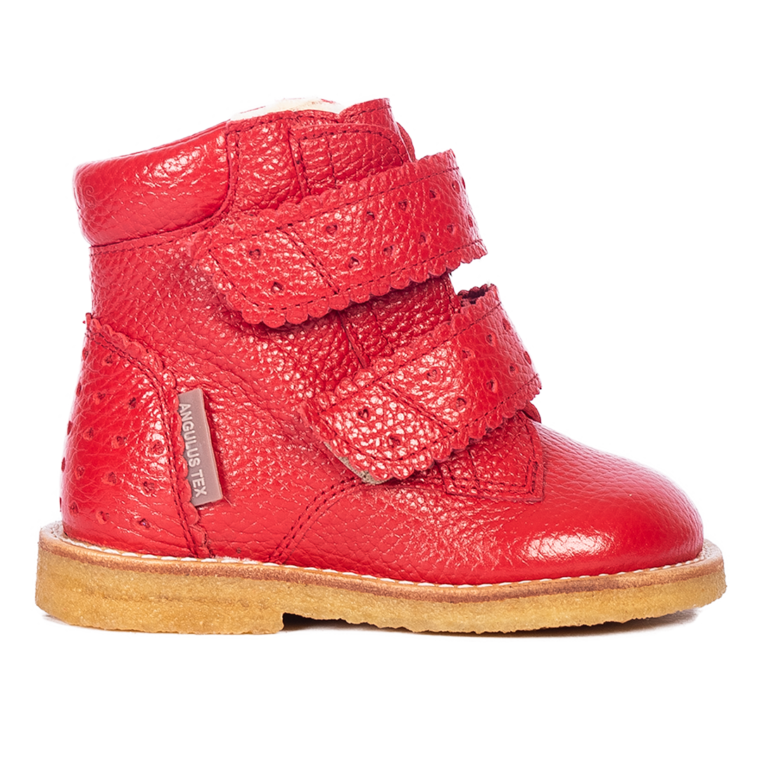 TEX-boot with hearts and Velcro closure