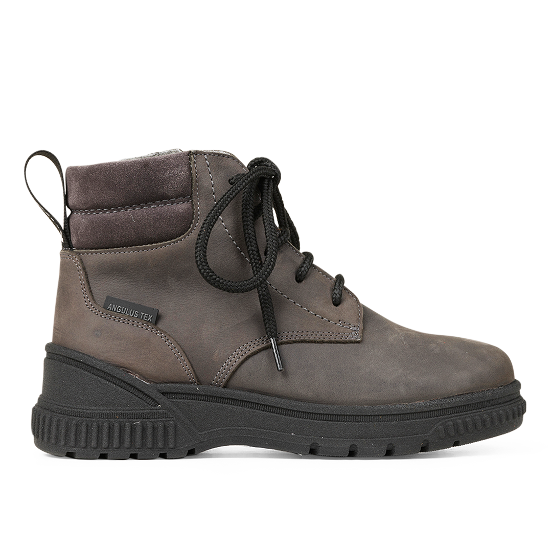 TEX-Lace-up boot with zipper