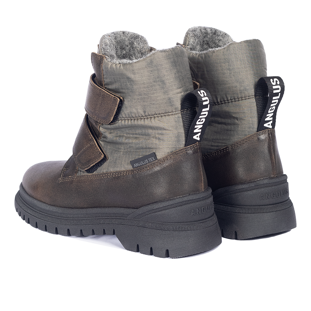 TEX boot with logo strap and Velcro