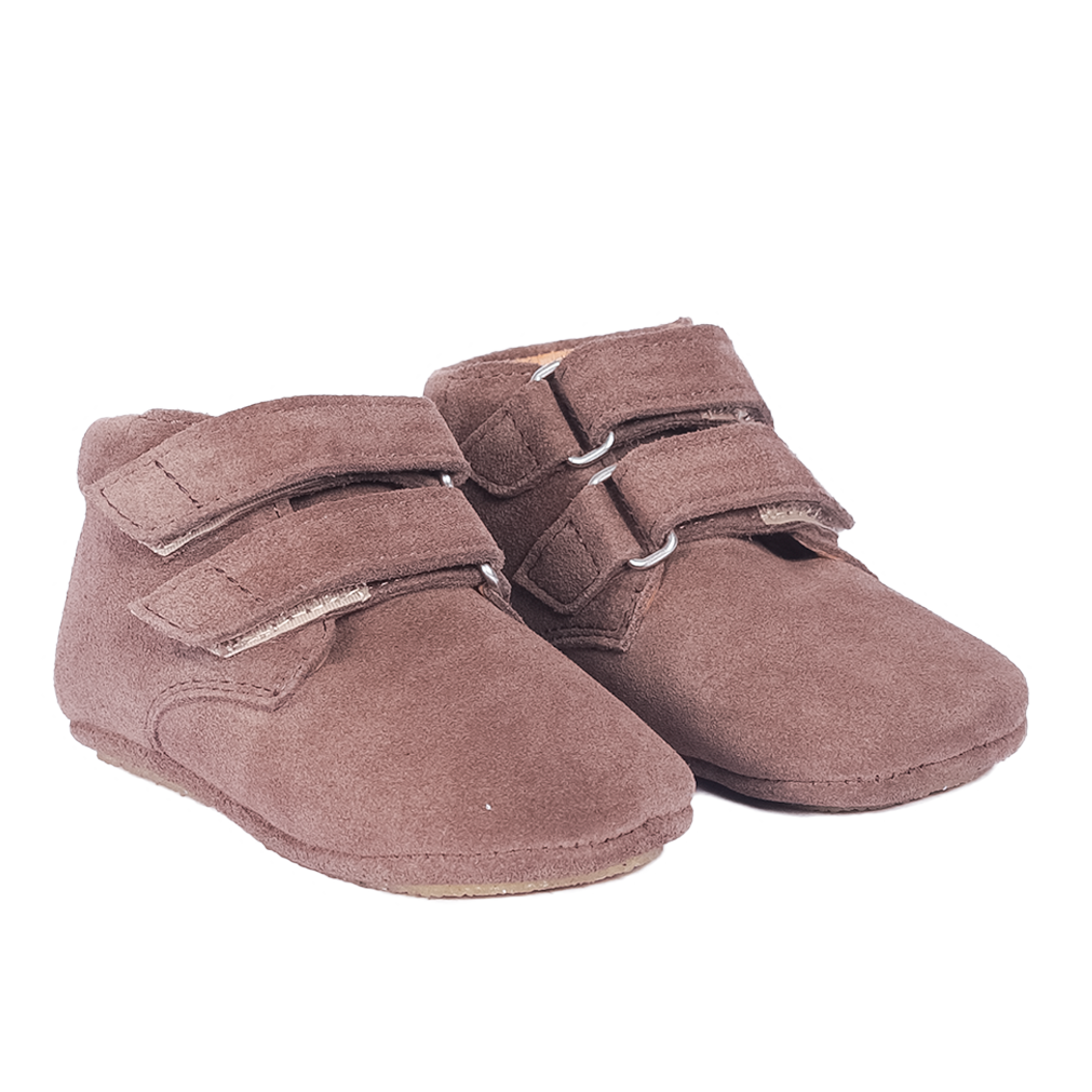 Soft and flexible prewalker leather shoes