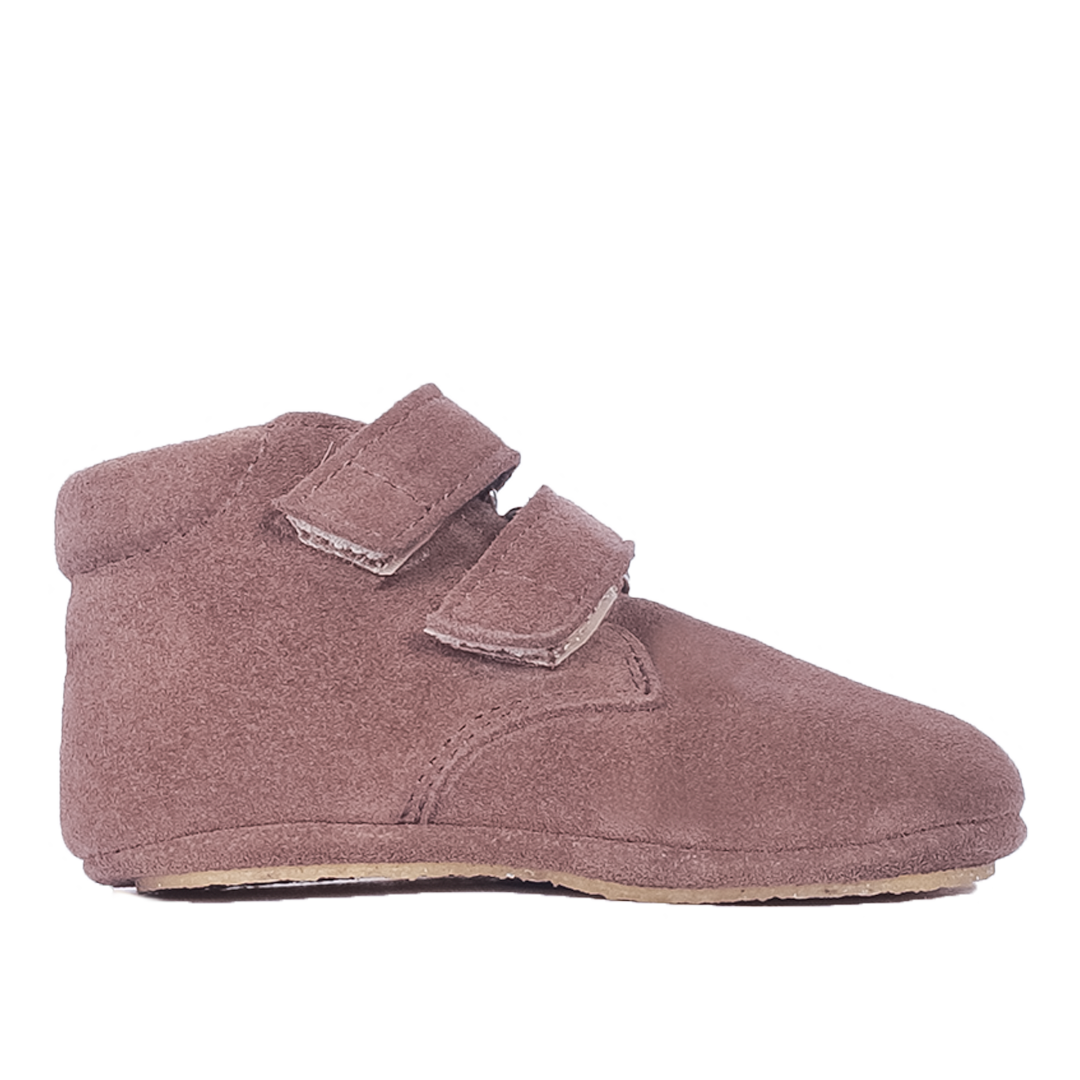 Soft and flexible prewalker leather shoes