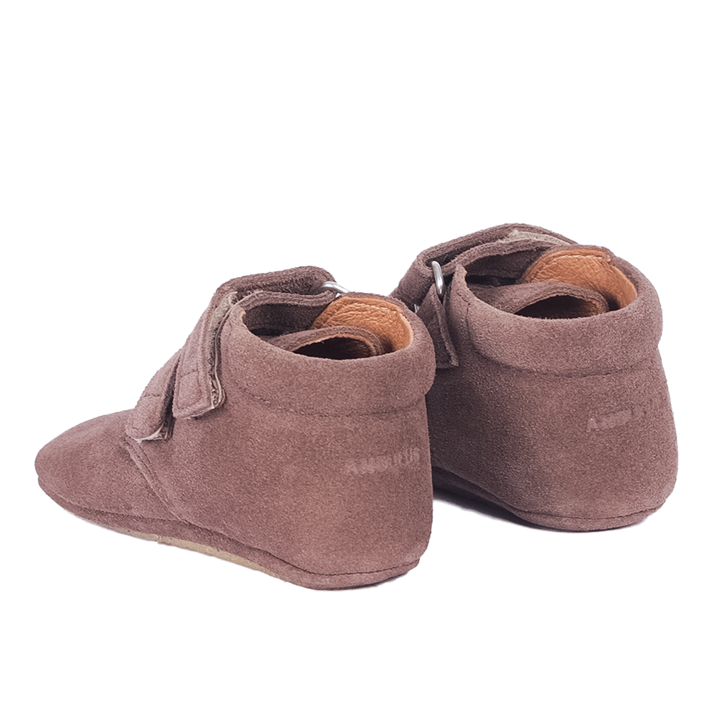 Soft and flexible prewalker leather shoes