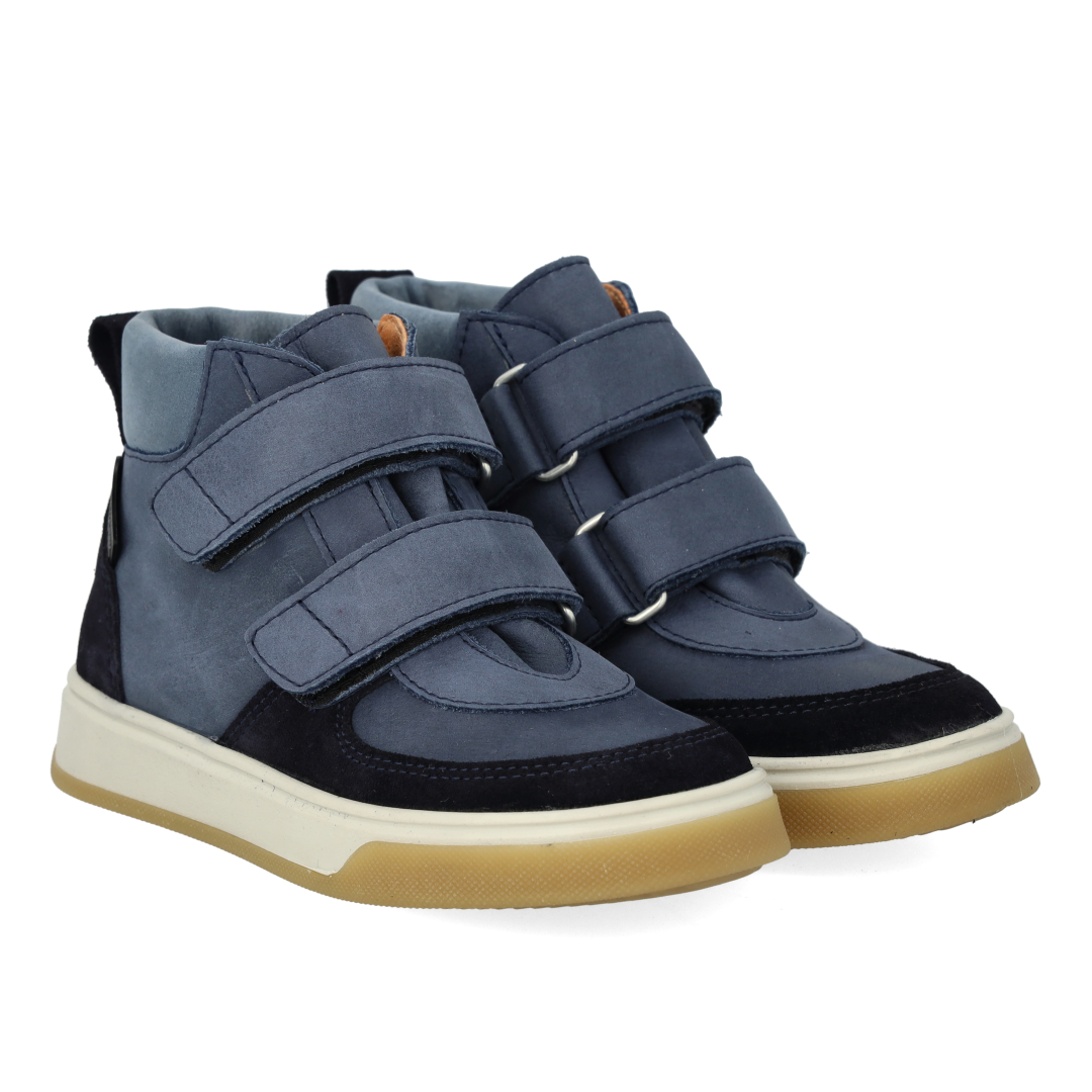 High-top TEX-sneaker in leather