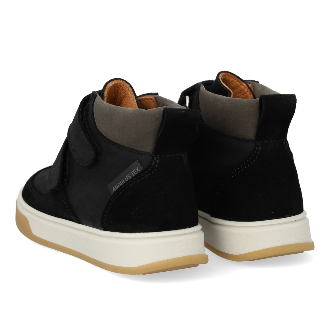 High-top TEX sneaker in leather