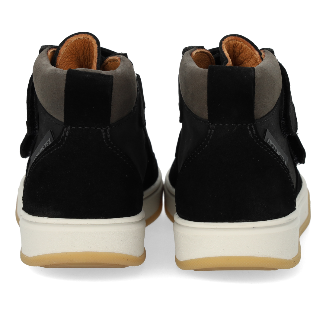 High-top TEX sneaker in leather