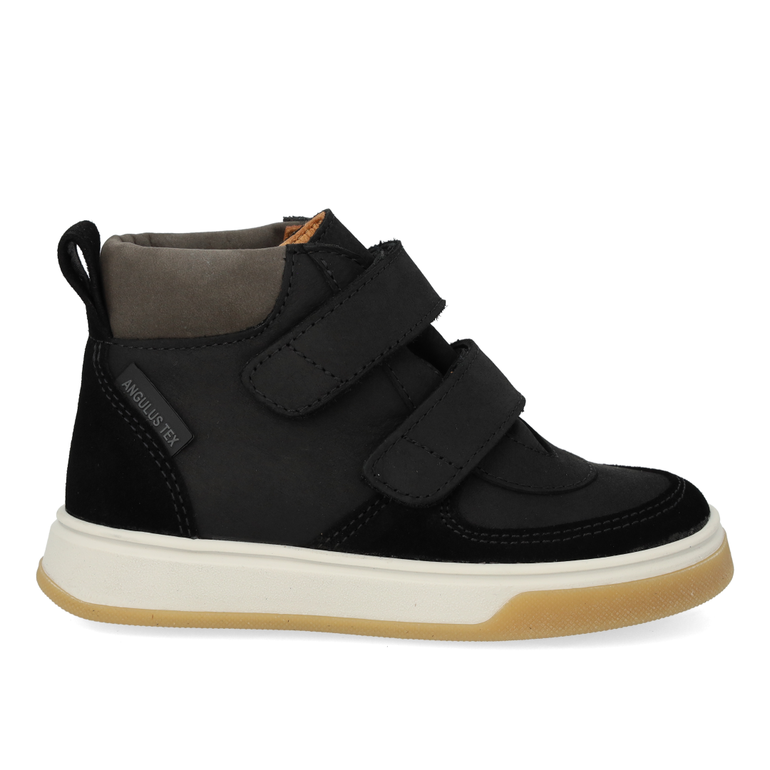 High-top TEX sneaker in leather