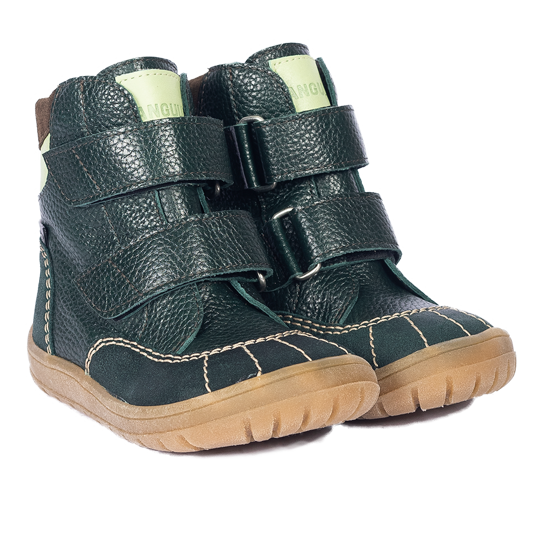 TEX-boot with decorative contrast stitching