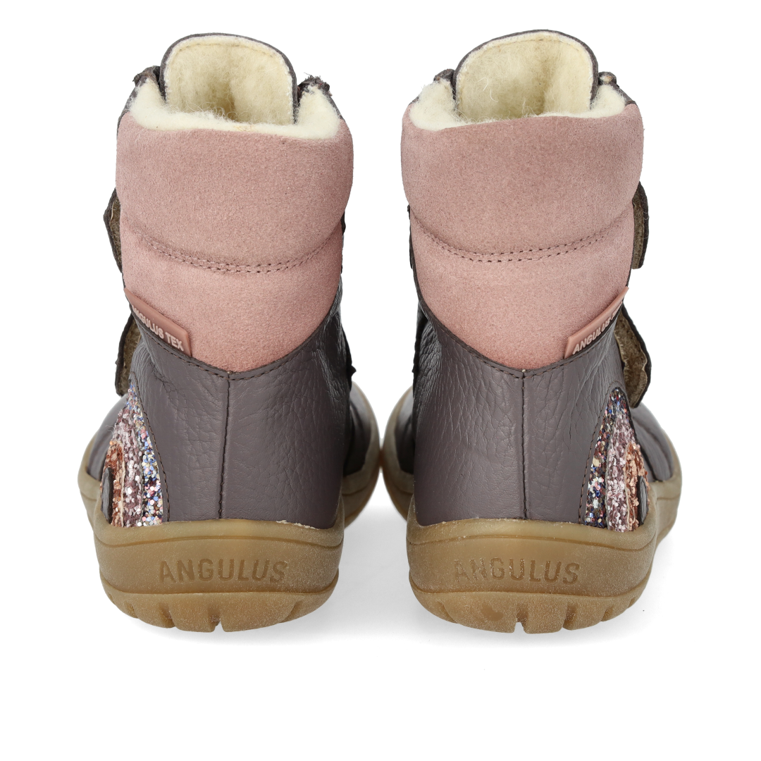 TEXboot with sparkling rainbow glitter