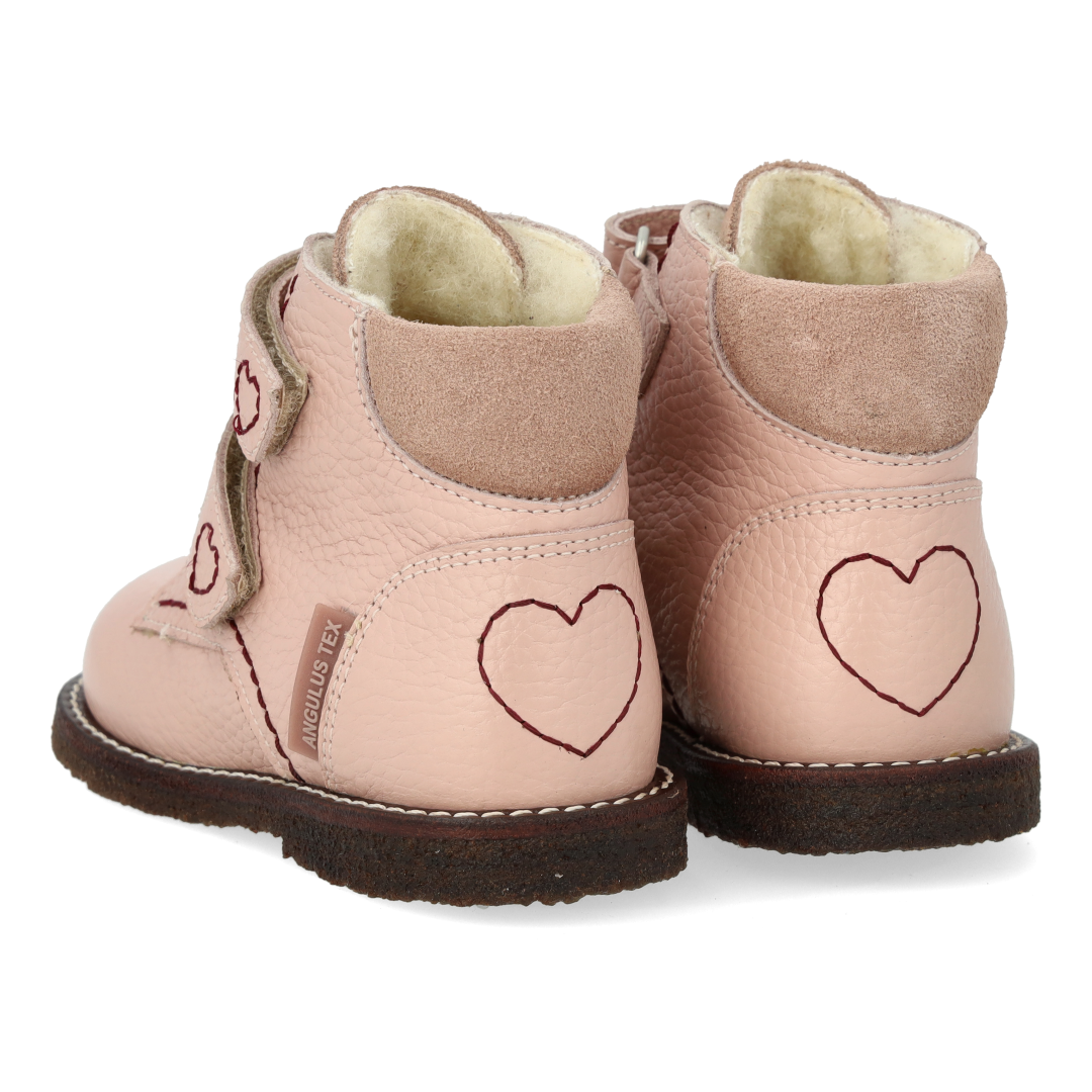 Toddler TEX-boot with heart embroidery