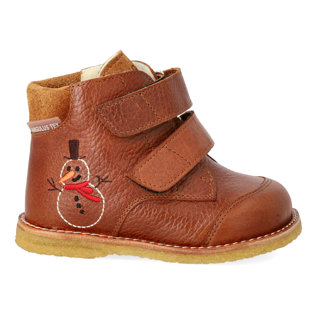 Toddler TEX-boot with embroidered snowman