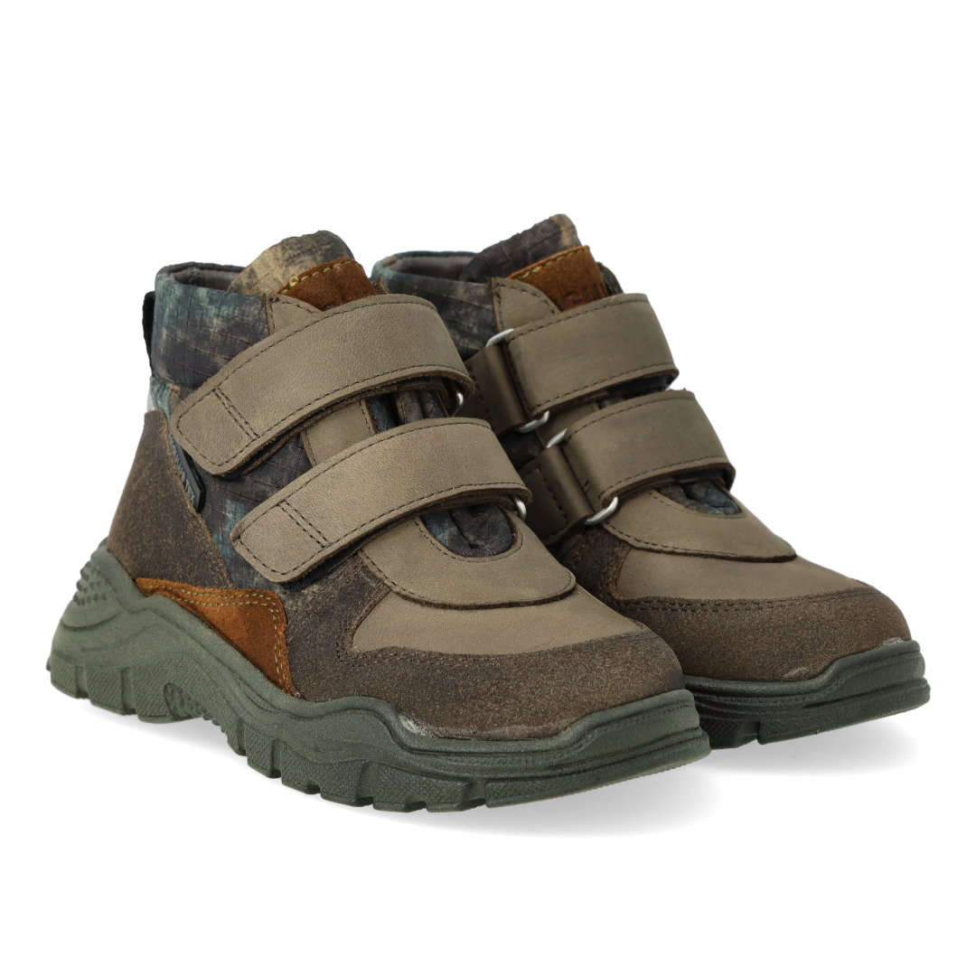 High-top TEX-sneaker in recycled nylon