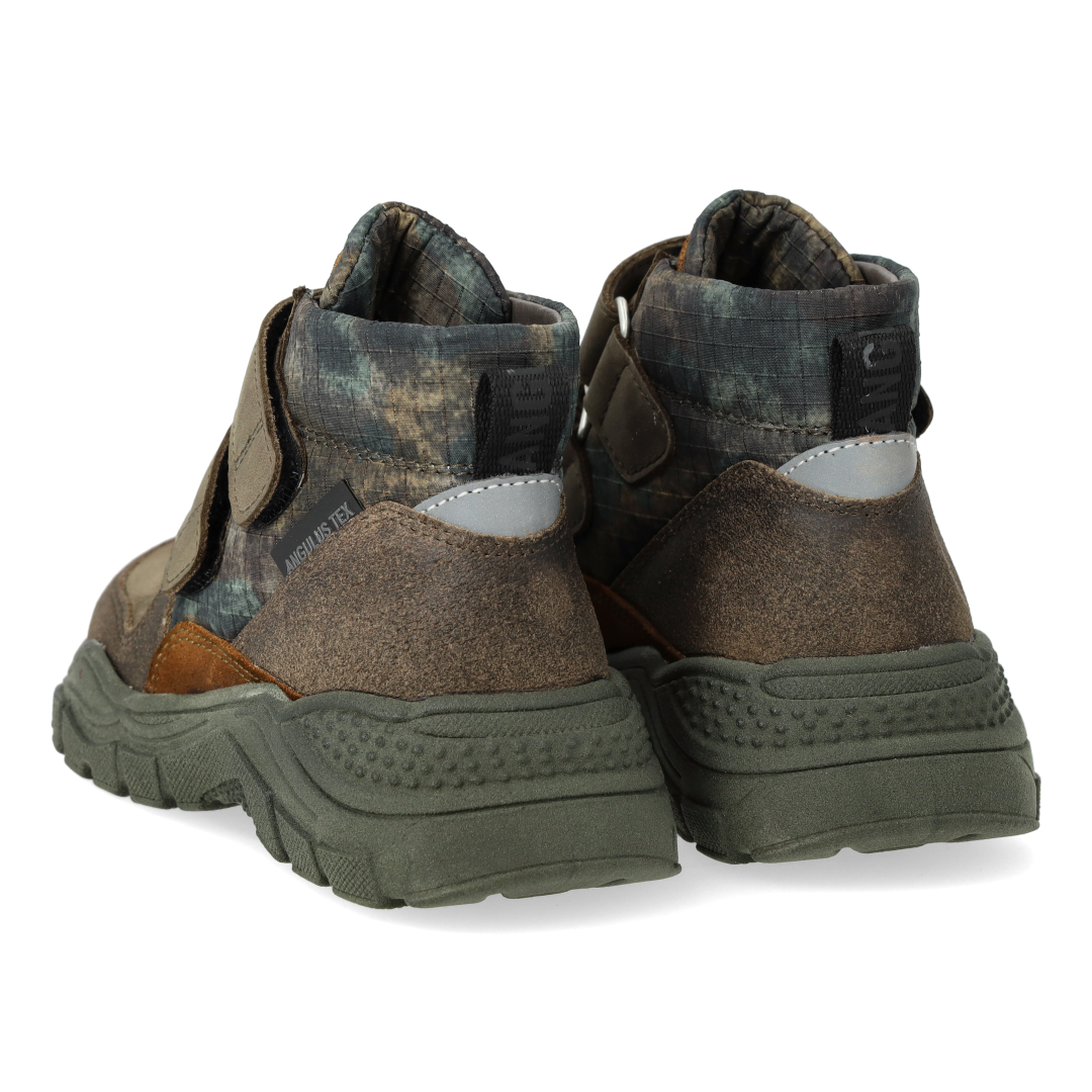 High-top TEX-sneaker in recycled nylon