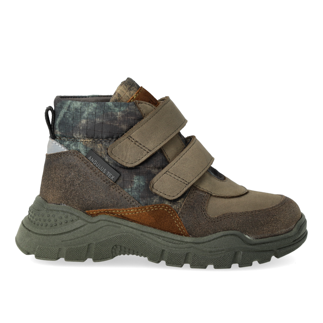 High-top TEX-sneaker in recycled nylon