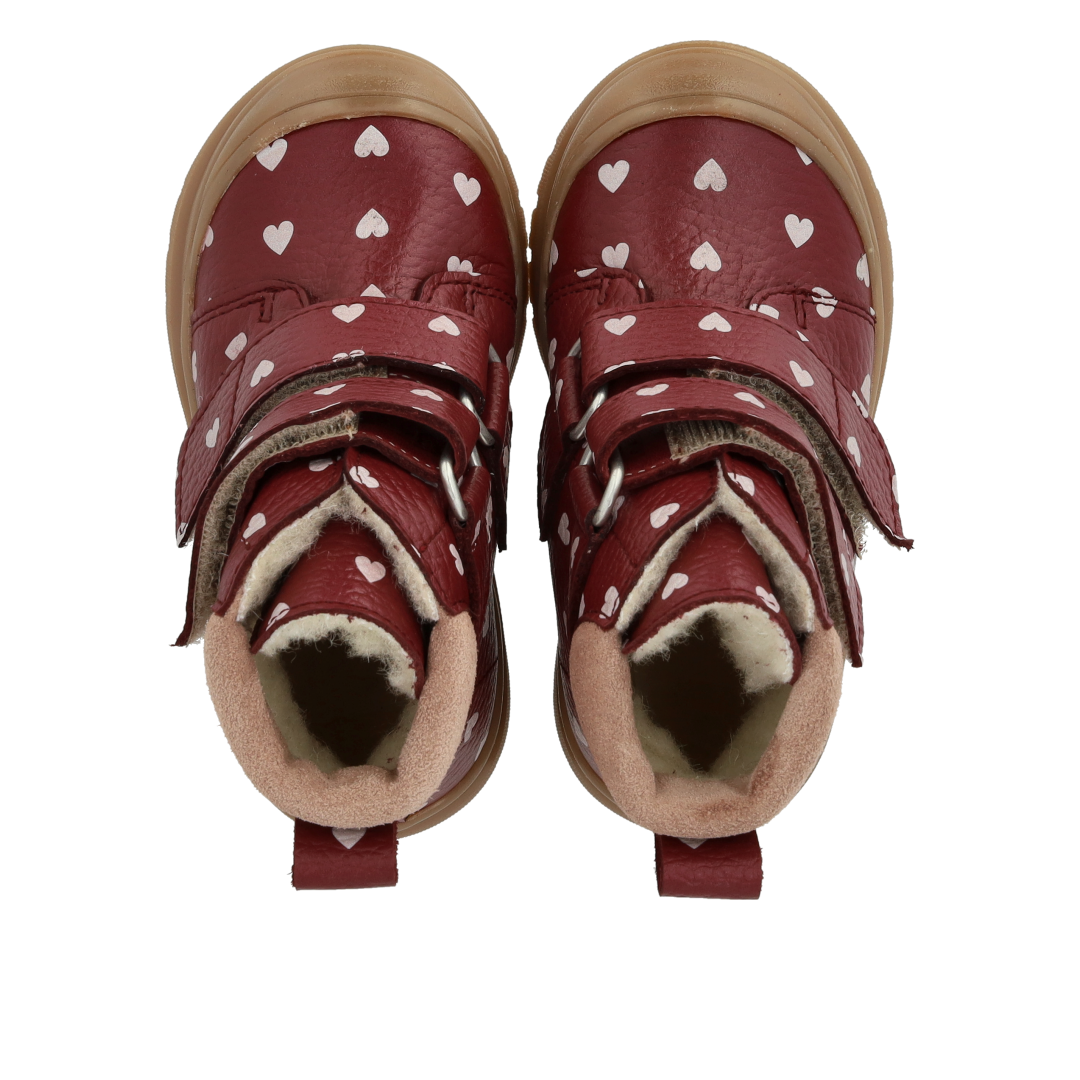 Toddler TEX-boot with print and merino wool lining