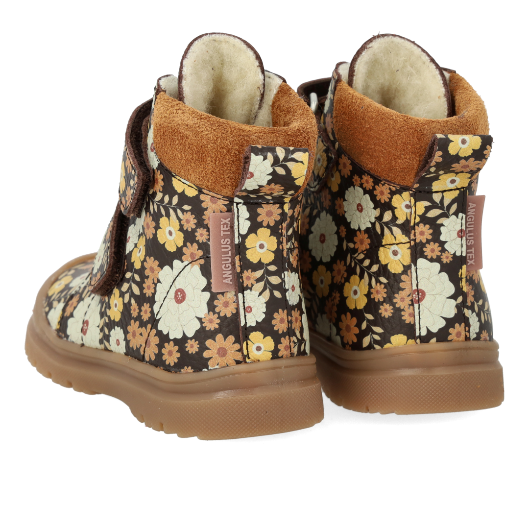 Toddler TEX-boot with print and merino wool lining