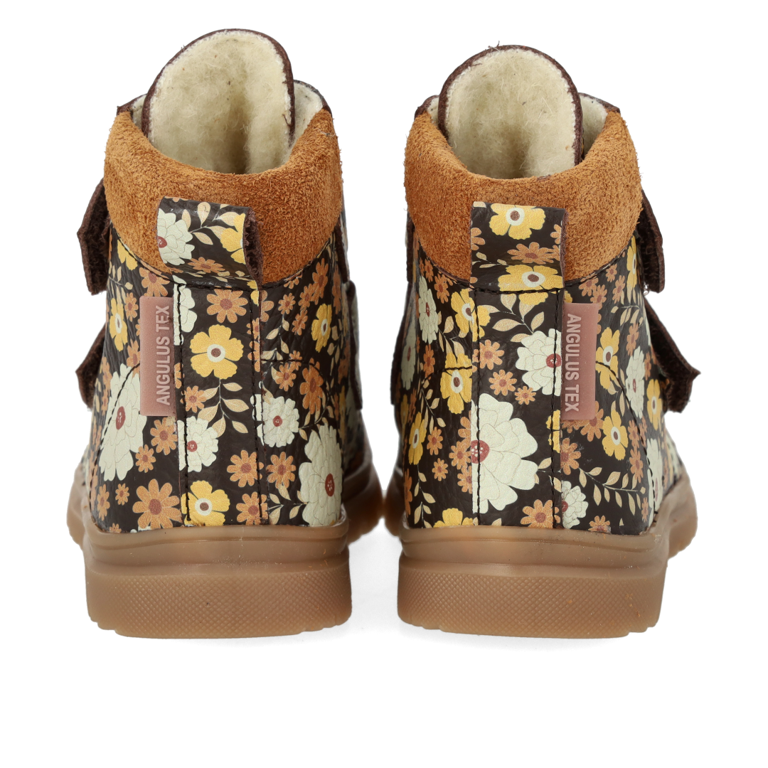 Toddler TEX-boot with print and merino wool lining